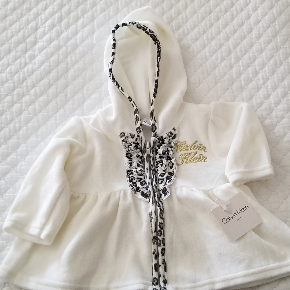 Brand new calvin klein sweater for baby girl